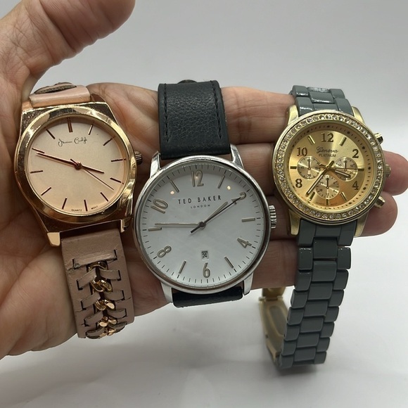 Ted Baker Watch | Geneva Platinum Watch | Jessica Carlyle Watch | 3 Watch Lot - Picture 6 of 13